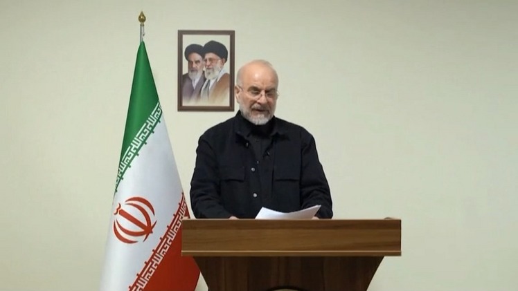 모하마드 바게르 갈리바프 이란 의회 의장 /TV조선 방송화면 캡처 