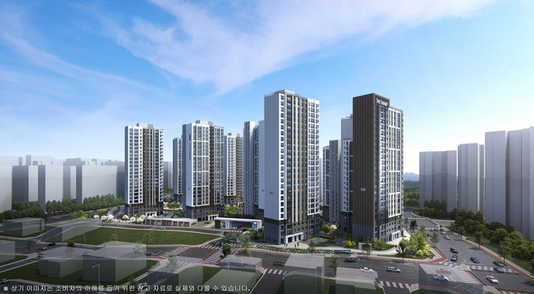 더샵 관저아르테 투시도 (제공 : 포스코이앤씨)