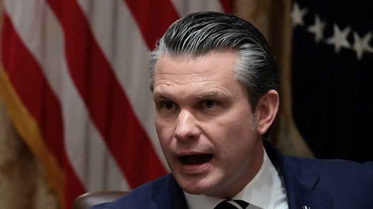 피트 헤그세스 미국 국방부 장관 /REUTERS=연합뉴스
