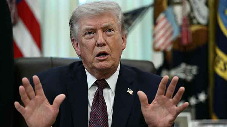 도널드 트럼프 미국 대통령 /AFP=연합뉴스