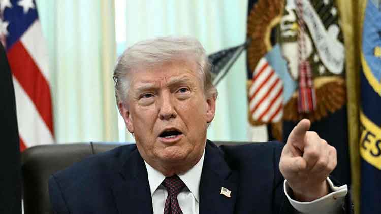 도널드 트럼프 미국 대통령 /AFP=연합뉴스