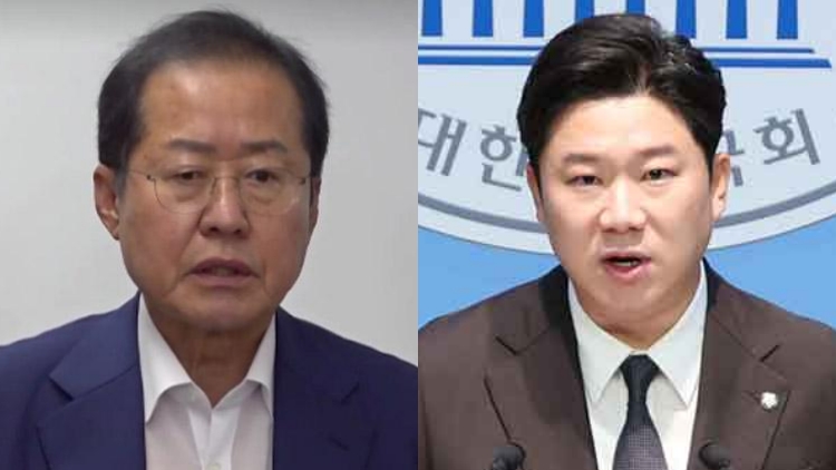 홍준표 전 대구시장(왼쪽)과 진종오 국민의힘 의원 /TV조선 방송화면 캡처 