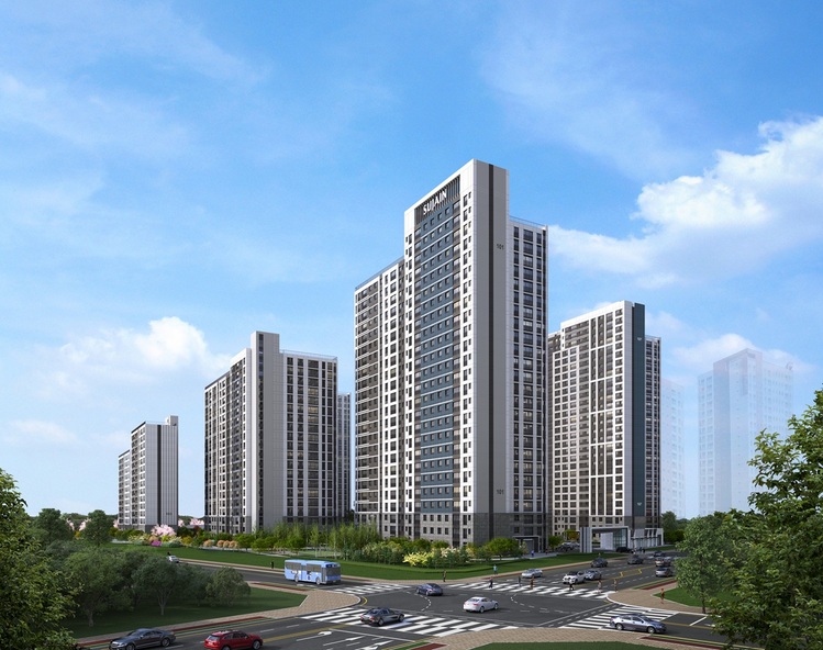 풍무역세권 수자인 그라센트 2차 투시도 (제공 : ㈜BS한양)