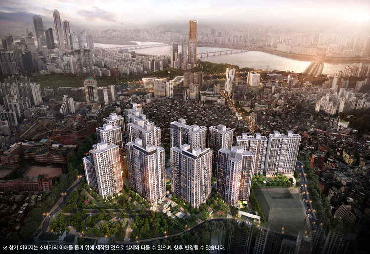 라클라체자이드파인 조감도 (제공 : GS건설)