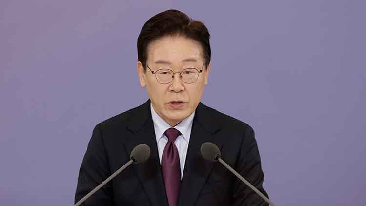 이재명 대통령이 9일 청와대에서 열린 국민경제자문회의 제1차 전체 회의에서 발언하고 있다. /연합뉴스