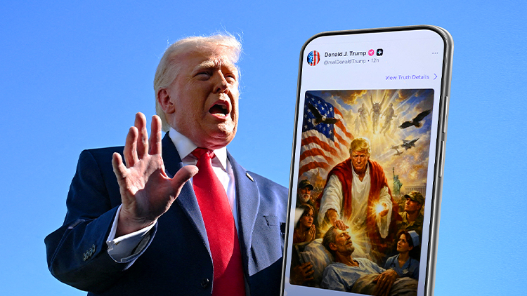 "신성모독" 비난 봇물에 트럼프 돌연 SNS 삭제…정신이상설까지