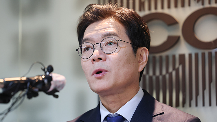 더불어민주당 정원오 서울시장 후보가 16일 서울 중구 프레스센터에서 열린 서울외신기자클럽 초청간담회에서 발언하고 있다.  /연합뉴스 