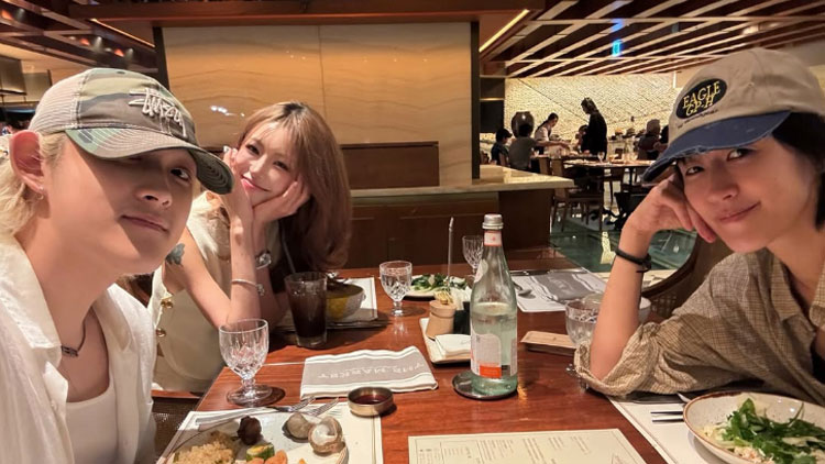 故(고) 최진실의 자녀인 최환희·최준희 남매와 홍진경 /최준희 인스타그램 캡처