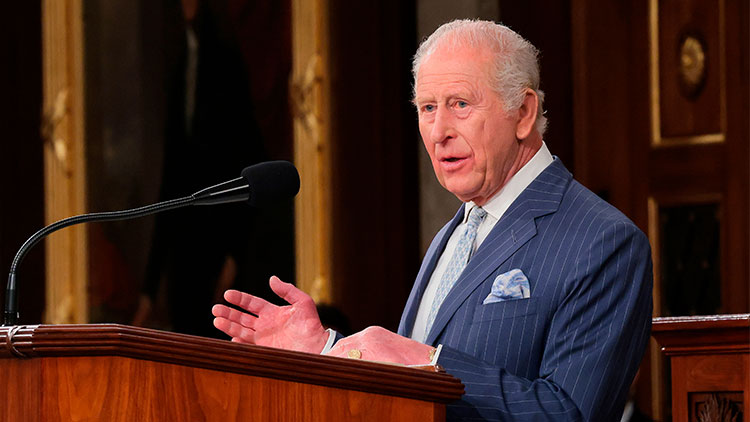 美의회서 연설하는 찰스3세 영국 국왕 /AP=연합뉴스