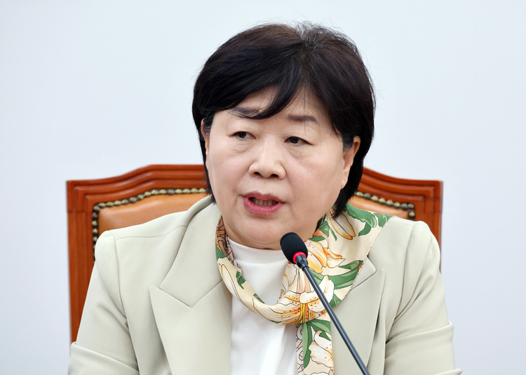 서영교 위원장이 29일 국회에서 열린 윤석열 정치검찰 조작기소 국조특위 민주당 위원 기자간담회에서 청문회 주요 성과를 밝히고 있다. /연합뉴스 