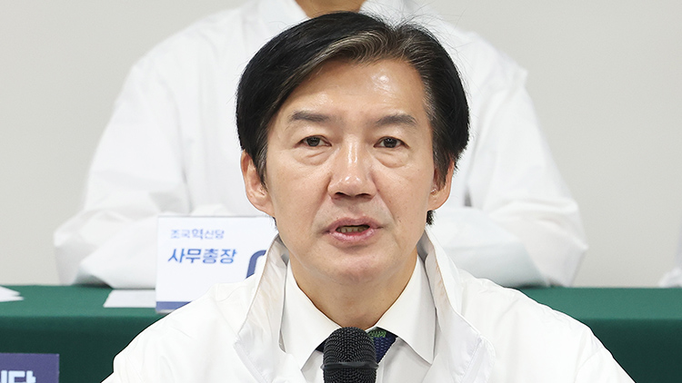 조국혁신당 조국 대표 /연합뉴스