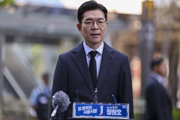 정원오 더불어민주당 서울시장 후보 /연합뉴스