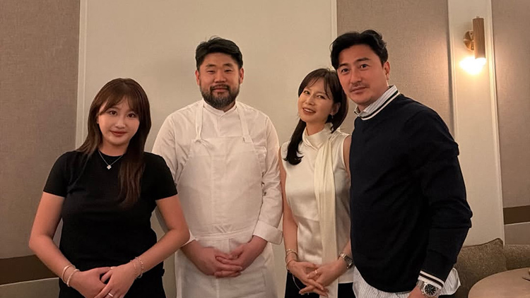 안정환·이혜원, 뉴욕 근황…흑백요리사 요리괴물 레스토랑 방문