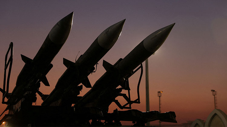 이란혁명수비대(IRGC) 우주항공 박물관에 전시된 미사일 /REUTERS=연합뉴스