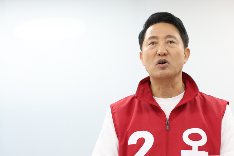오세훈 서울시장 후보 오세훈 "국무회의서 정부 견제