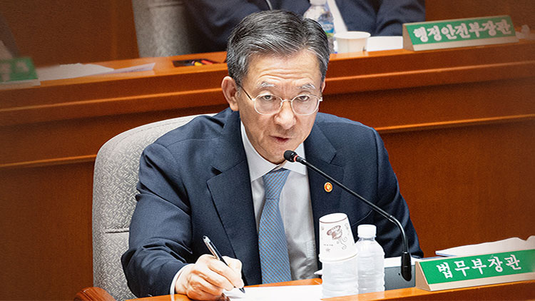 정성호 법무부 장관 /TV조선 방송화면 캡처