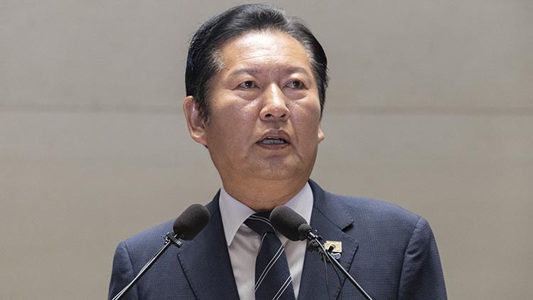 정청래 더불어민주당 대표 /연합뉴스
