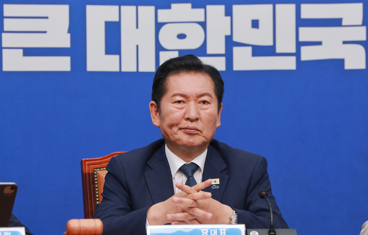 정청래 더불어민주당 대표 /연합뉴스