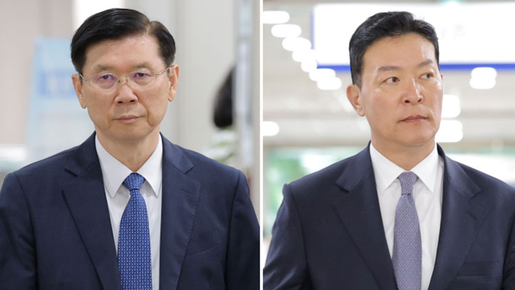 박종준 전 경호처장과 김성훈 전 경호처 차장 /연합뉴스