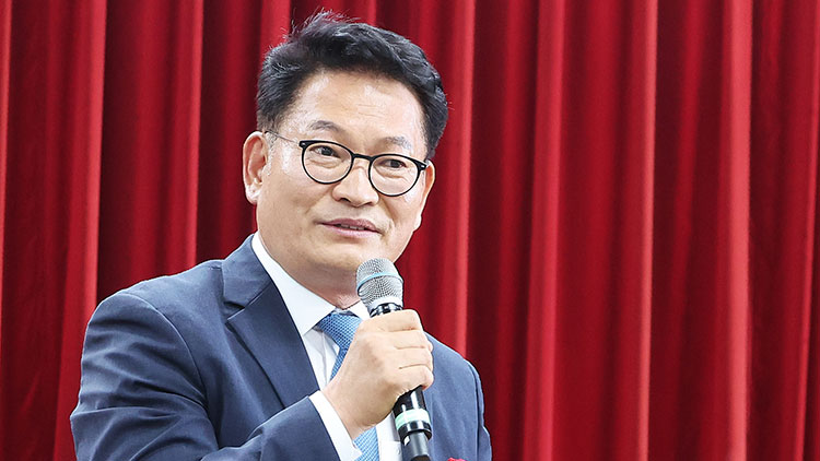 더불어민주당 당권 주자인 송영길 의원 /연합뉴스