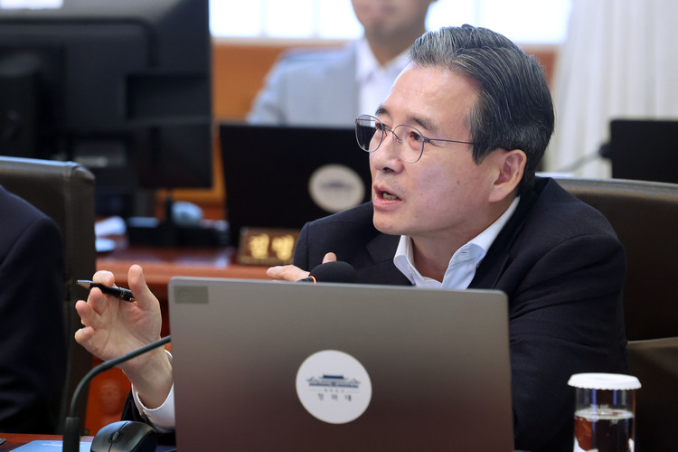 김용범 청와대 정책실장 /청와대통신사진기자단