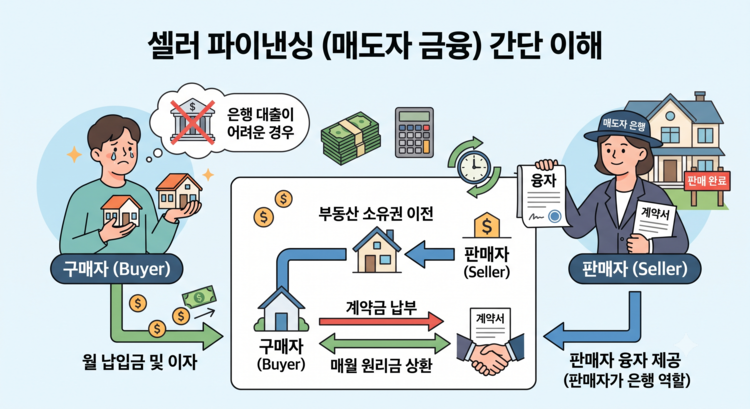 생성형 AI로 제작한 셀러파이낸싱 개요도